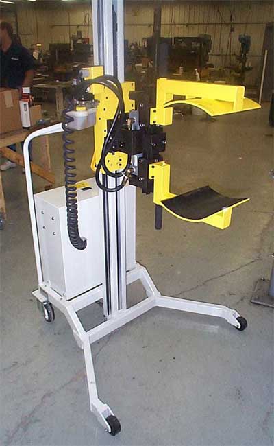 Ergonomic Carts Manipulator OD Gripper Pick and Rotate