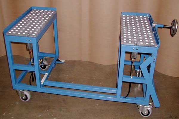 Ergonomic Carts Transfer Assembly Cart