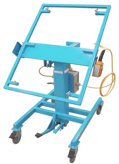 Ergonomic Carts Quick Lift foot Pump Panel assembly Table